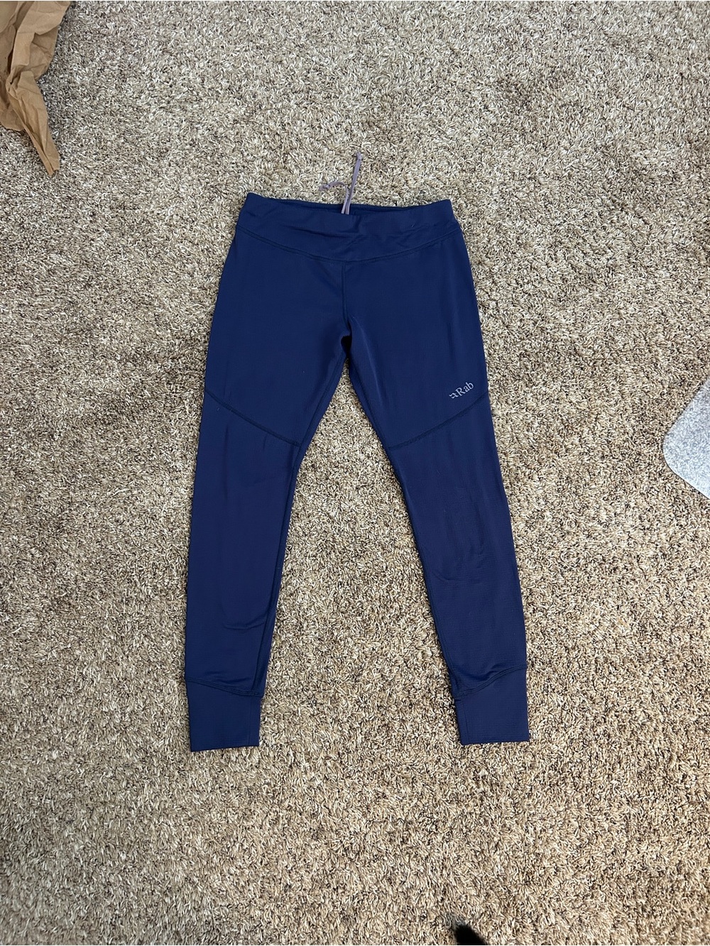 RAB M / 12 blue grid fleece tights - Rab Conduit